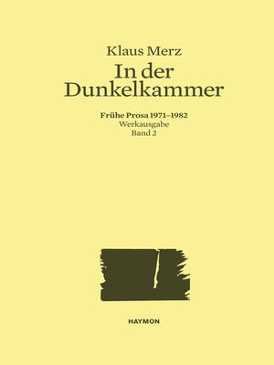 cover image of In der Dunkelkammer